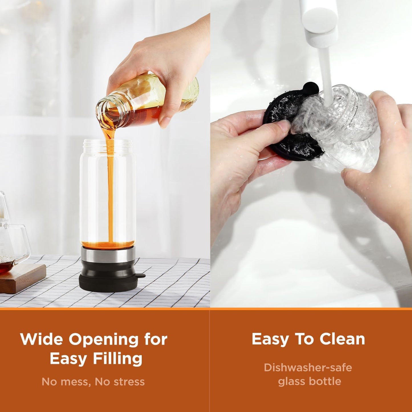 FlowPro™ - No-drip Honey & Syrup Dispenser