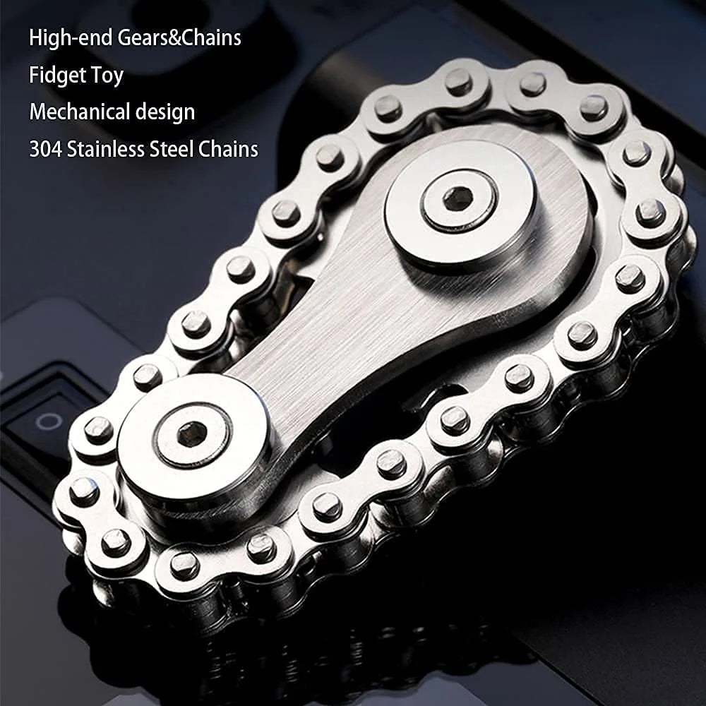 Sprockets - Bicycle Chain Fidget Spinner Toys