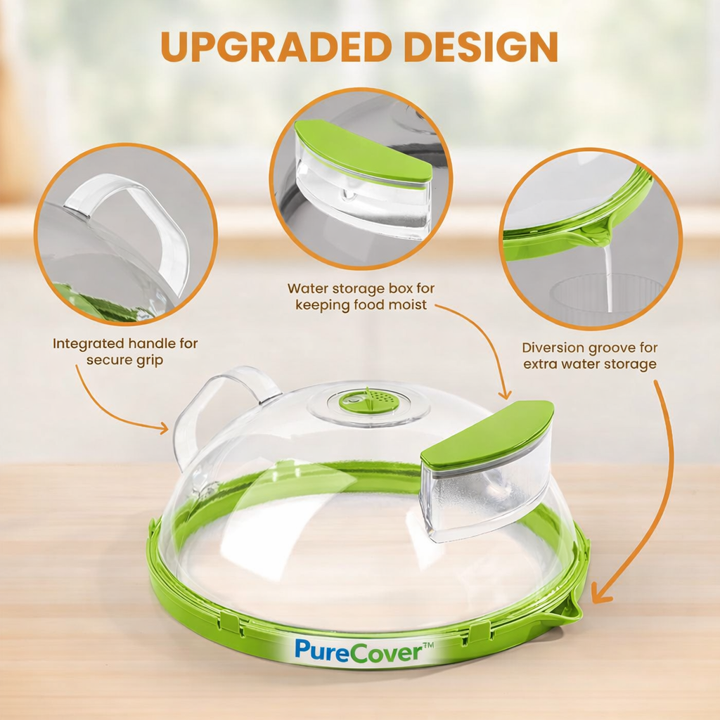 PureCover™ - Microwave Splatter Cover