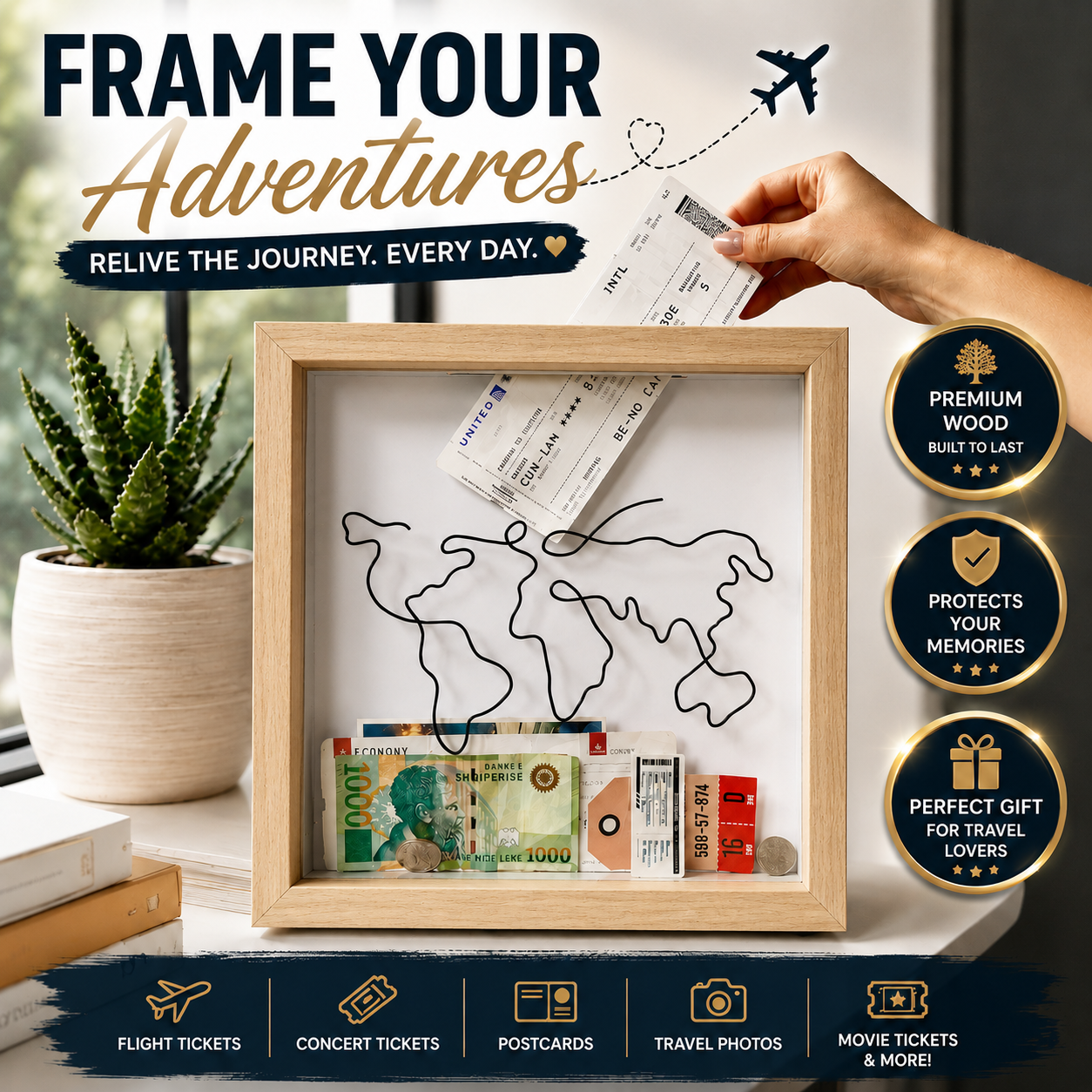 JourneyKeep™ - Your Personal Frame Box