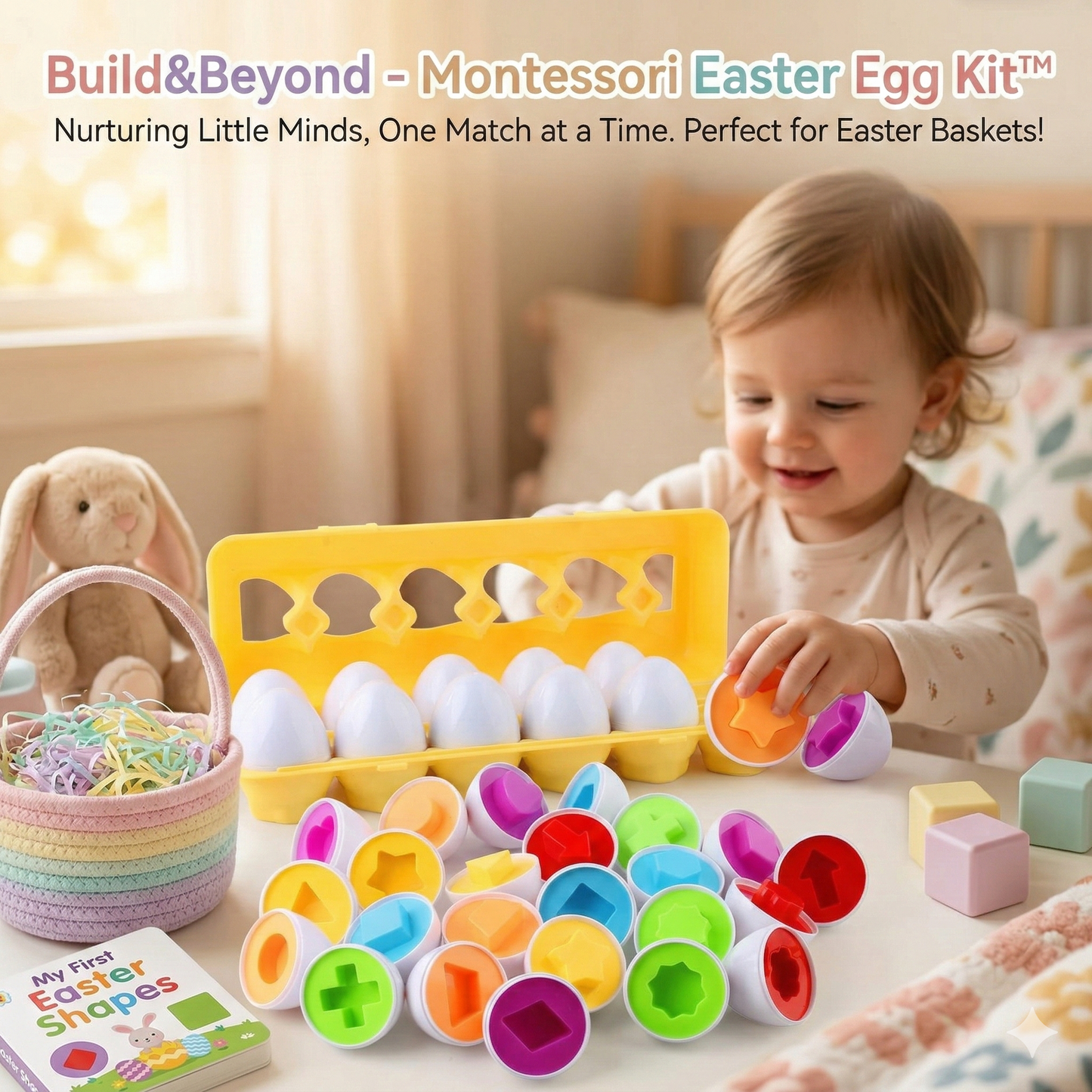 Build&Beyond - Montessori Easter Egg Kit™️