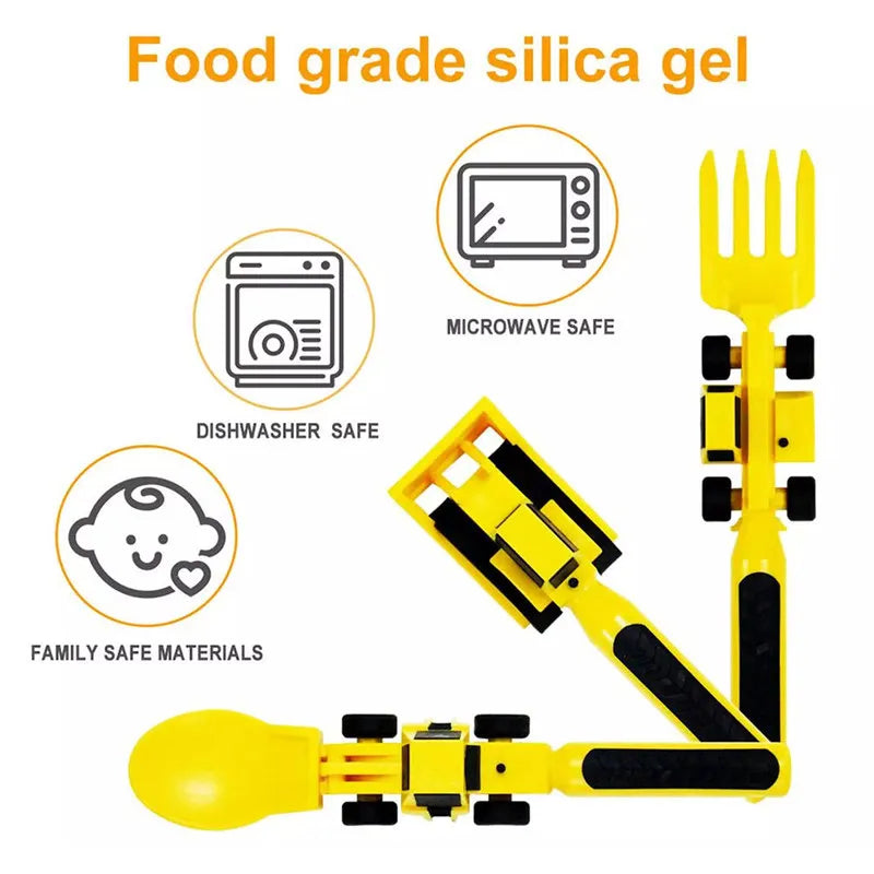 TrackBites™️ - Kids Cutlery Adventure Set