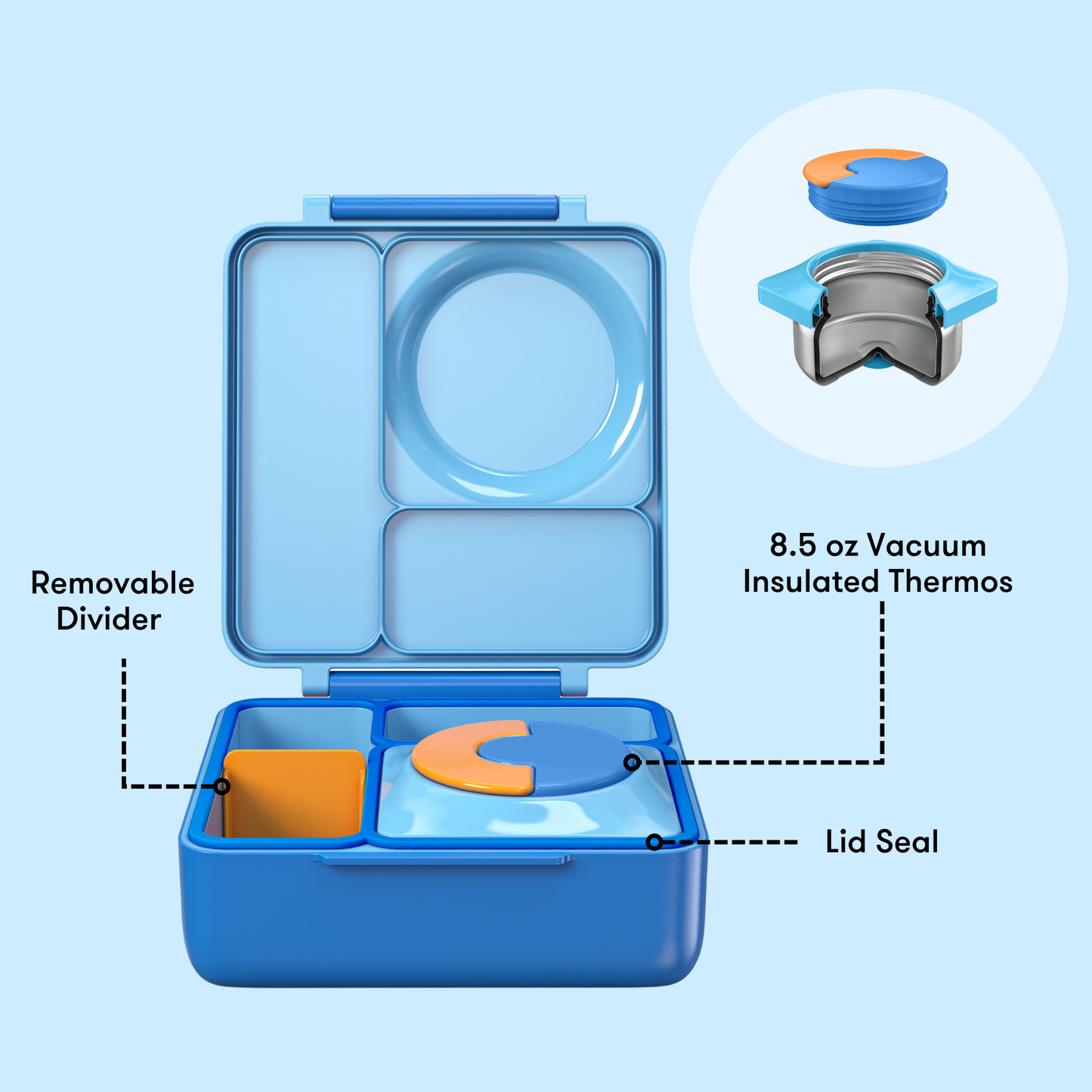 TempPack Kids™ - Insulated Bento Lunch Box