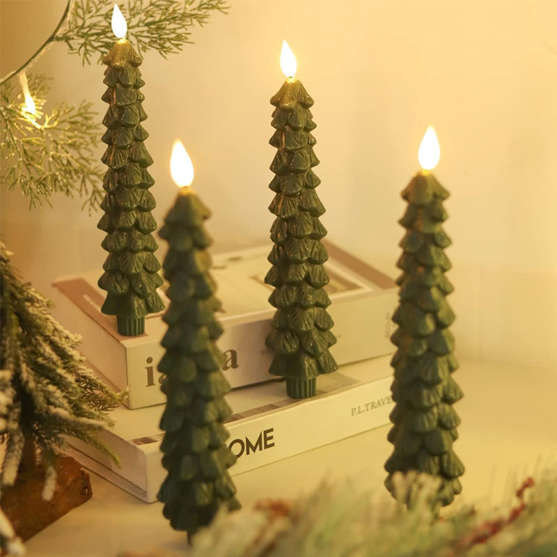 Christmas Candle - LED Remote Controlled
