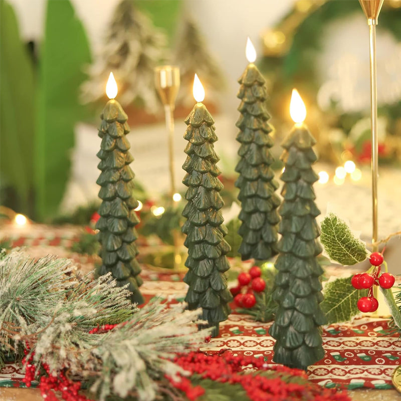 Christmas Candle - LED Remote Controlled