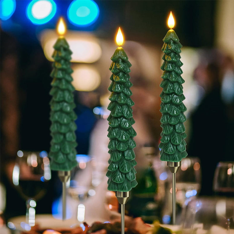 Christmas Candle - LED Remote Controlled