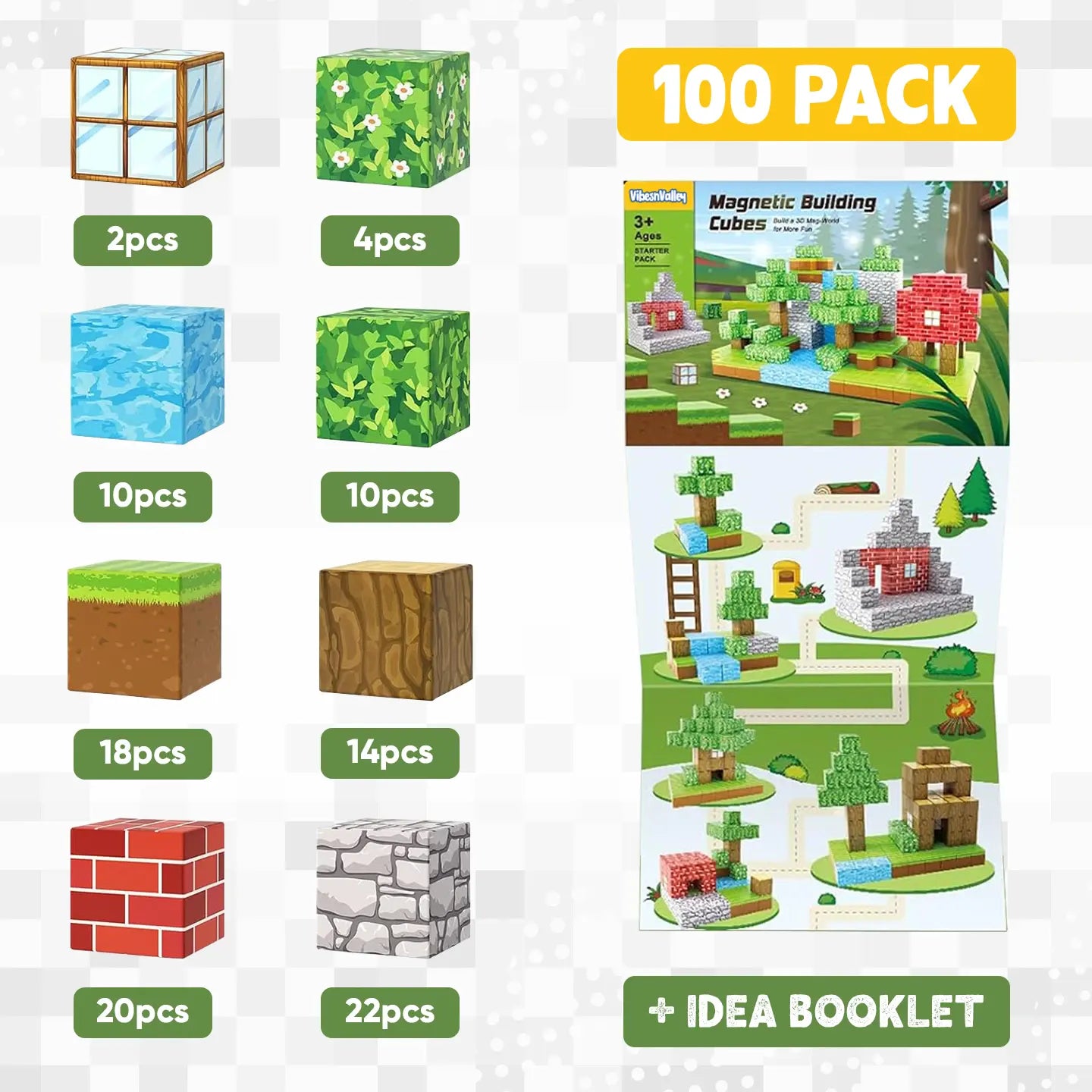 Magnetic Craft Building Blocks