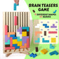 TetriMind™️- Montessori Wooden Tetris