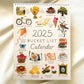 2025 Calendar : A Bucket List Journey