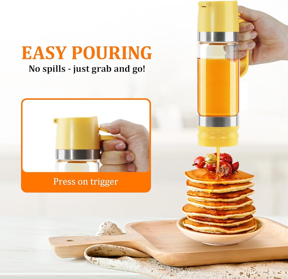 FlowPro™ - No-drip Honey & Syrup Dispenser