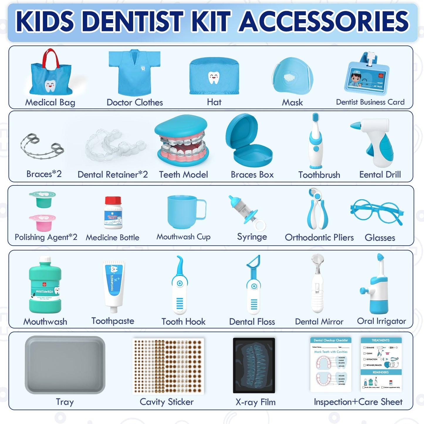 LittleSmiles™ - Kids Dentist Play Set