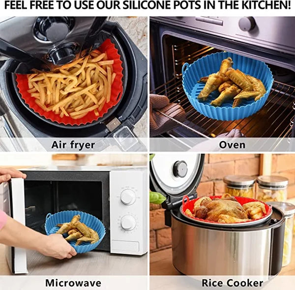 BakeBliss™️ - Air Fryer Silicone Pan