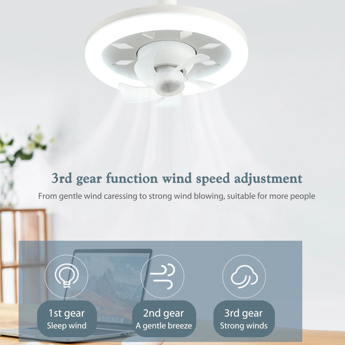 FanLight - Universal Swing Fan