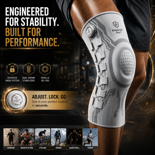 KneeLock Pro™ Adjustable Support Brace