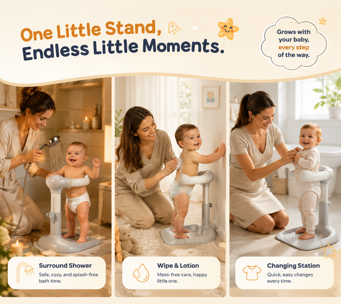 SplashStand™ - Bath Support