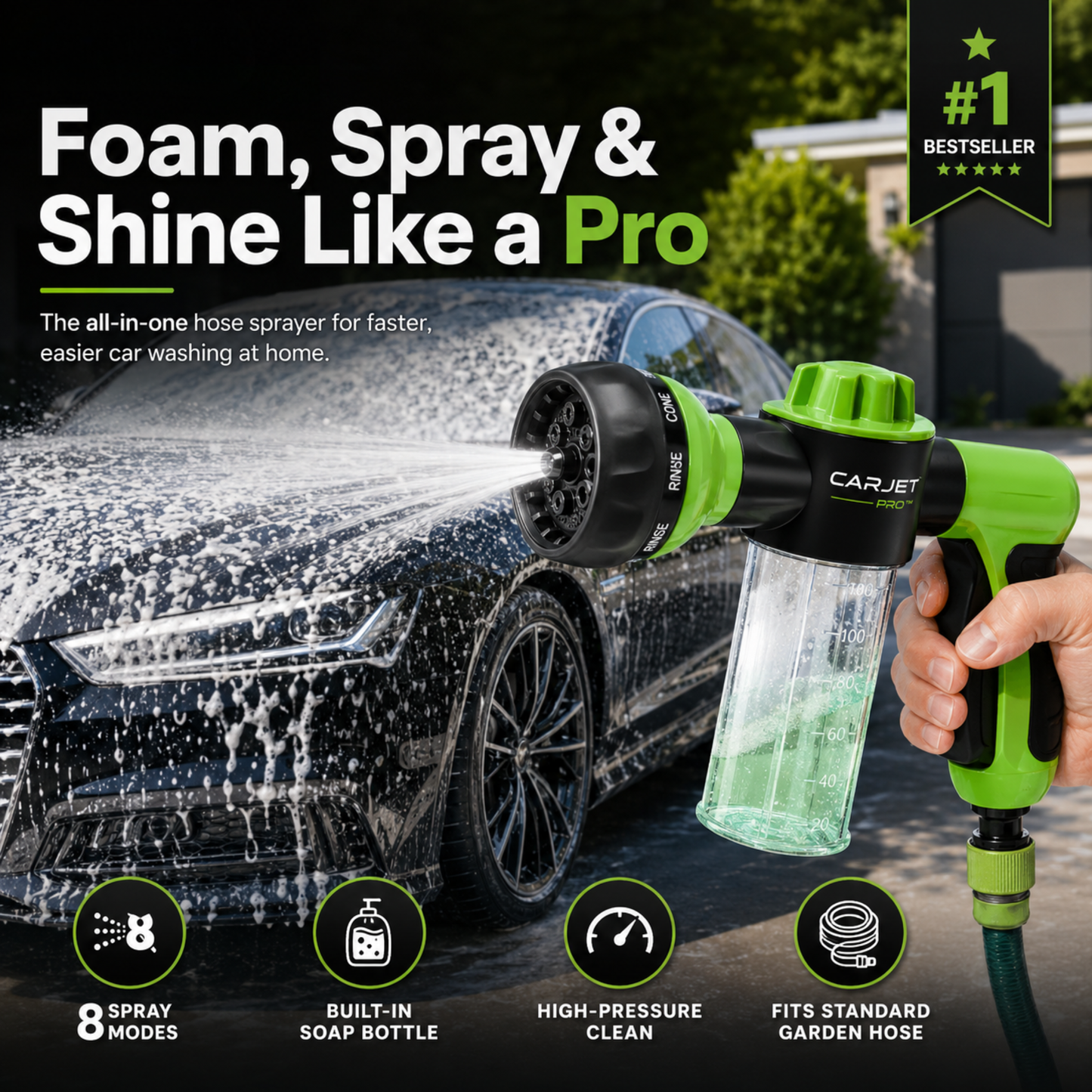 CarJet Pro™ - All in One Wash