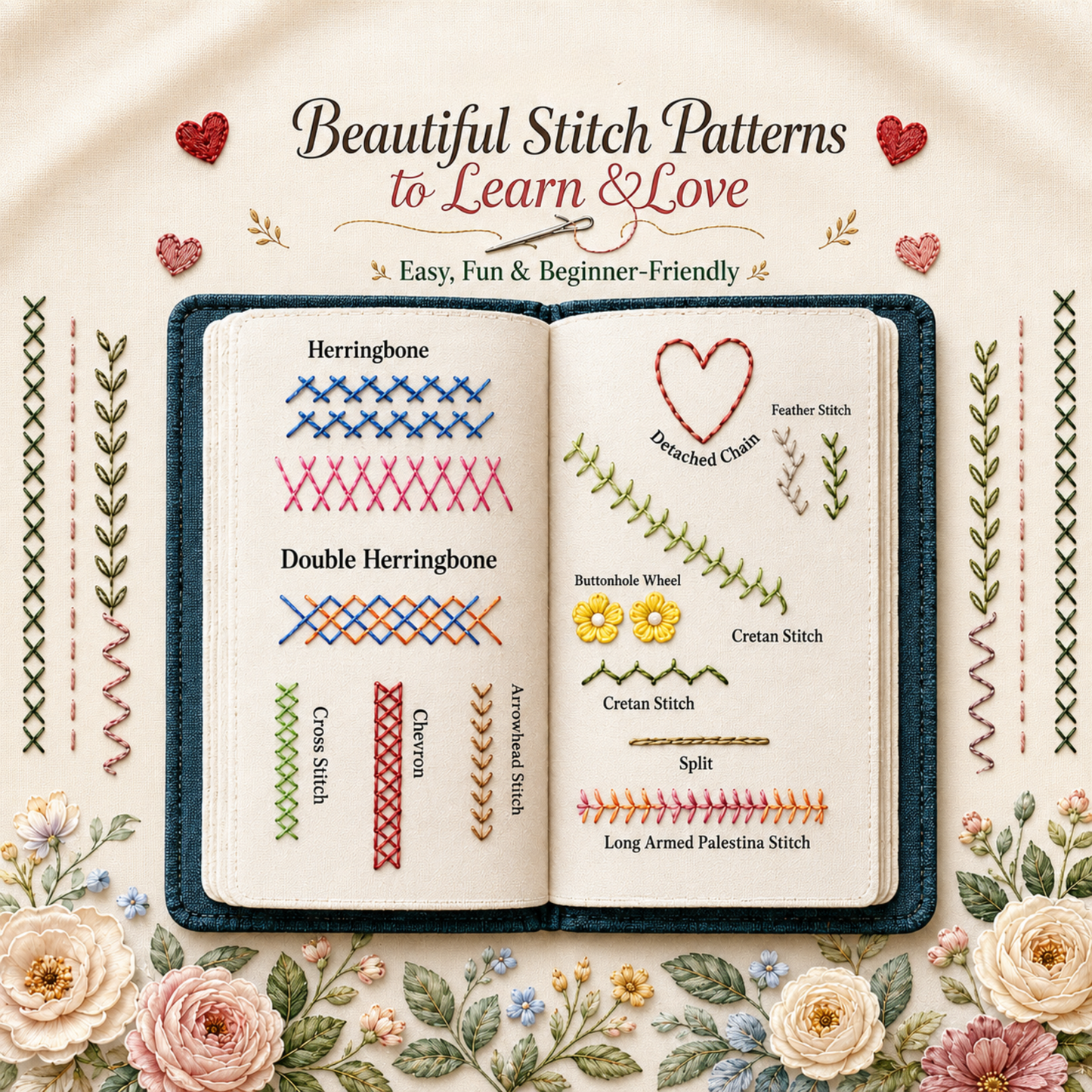 StitchTales™ — Embroidery Book for Mums & Kids