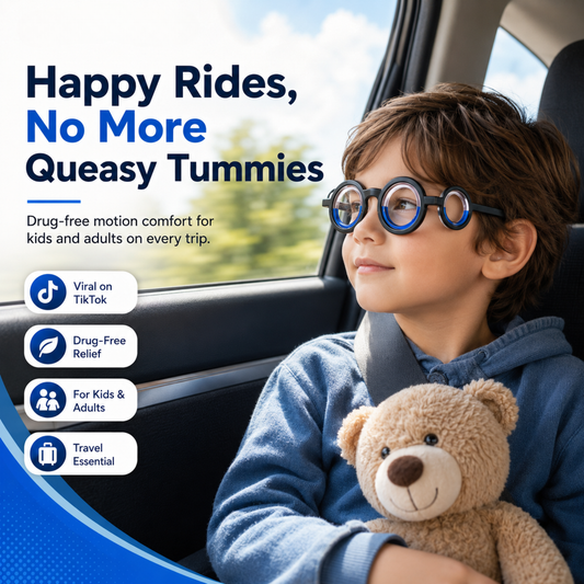 SteadiSpecs™ - Kids Anti Travel Sick Specs