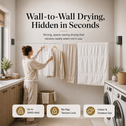 SnapLine™ — Hang Anywhere, Retract in Seconds