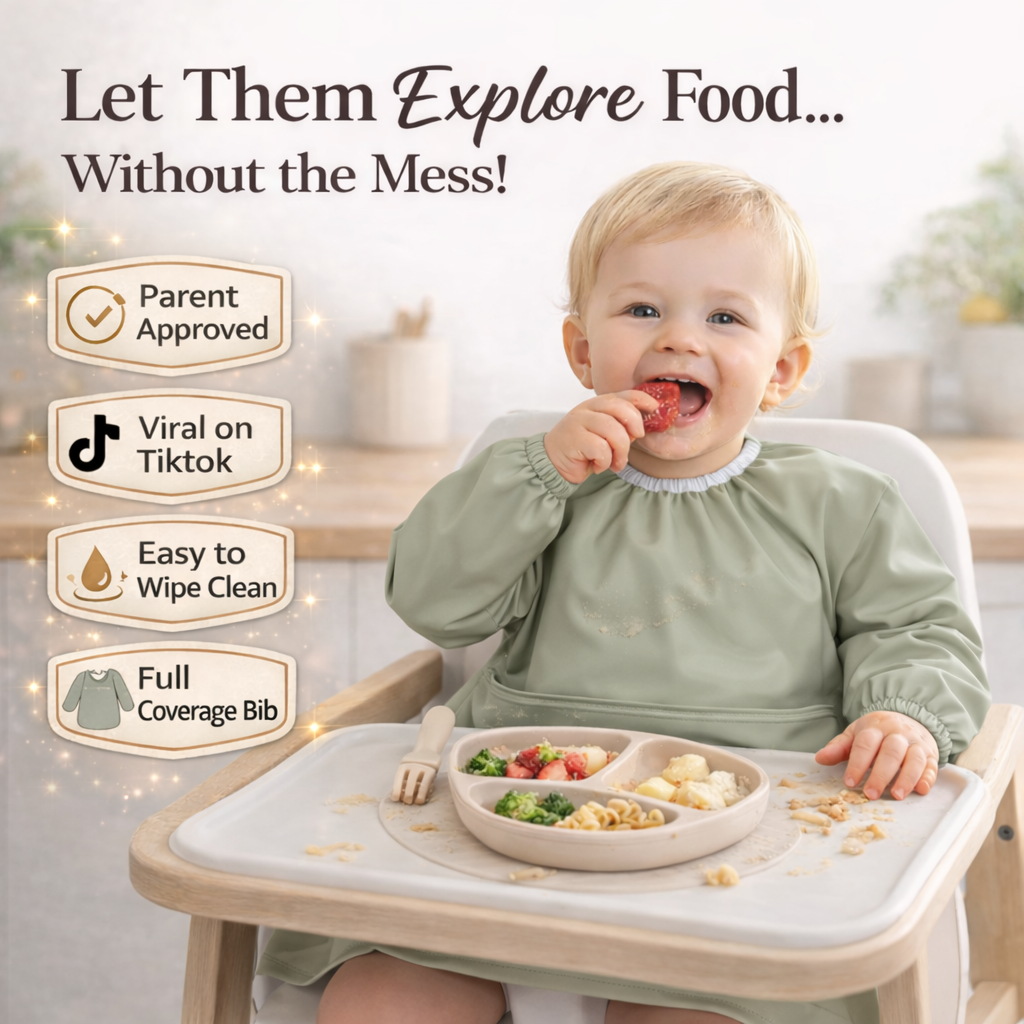 TinyTidy™ - Full body waterproof bib