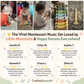 CraftedSounds™ - Baby Montessori Musical Instruments