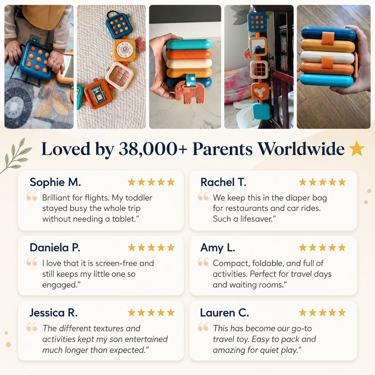 MiniMonti™ - Foldable Montessori Travel Toy