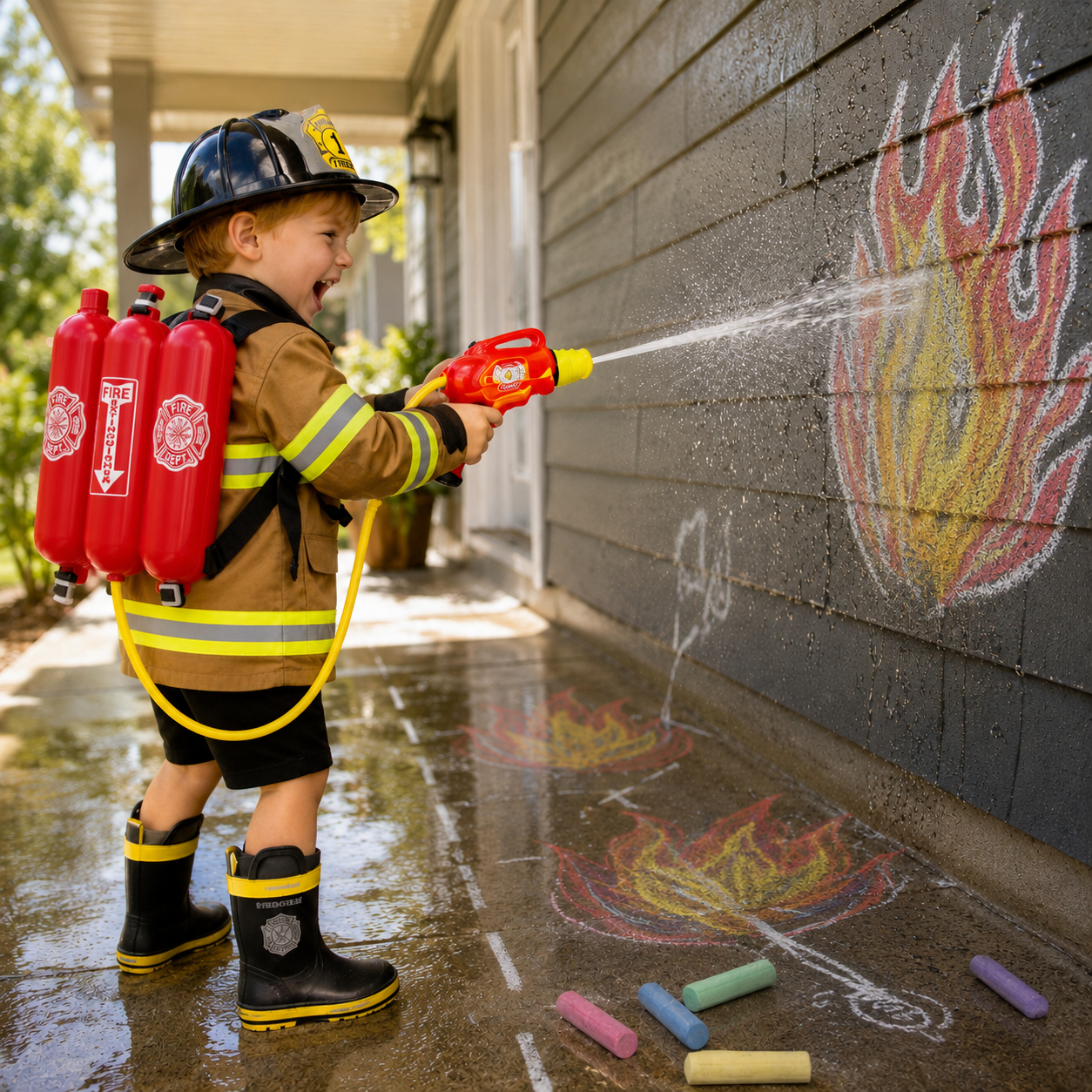 FireFighter Jr™ - Chalk Drawing Kit