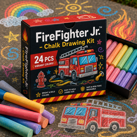 FireFighter Jr™ - Chalk Drawing Kit