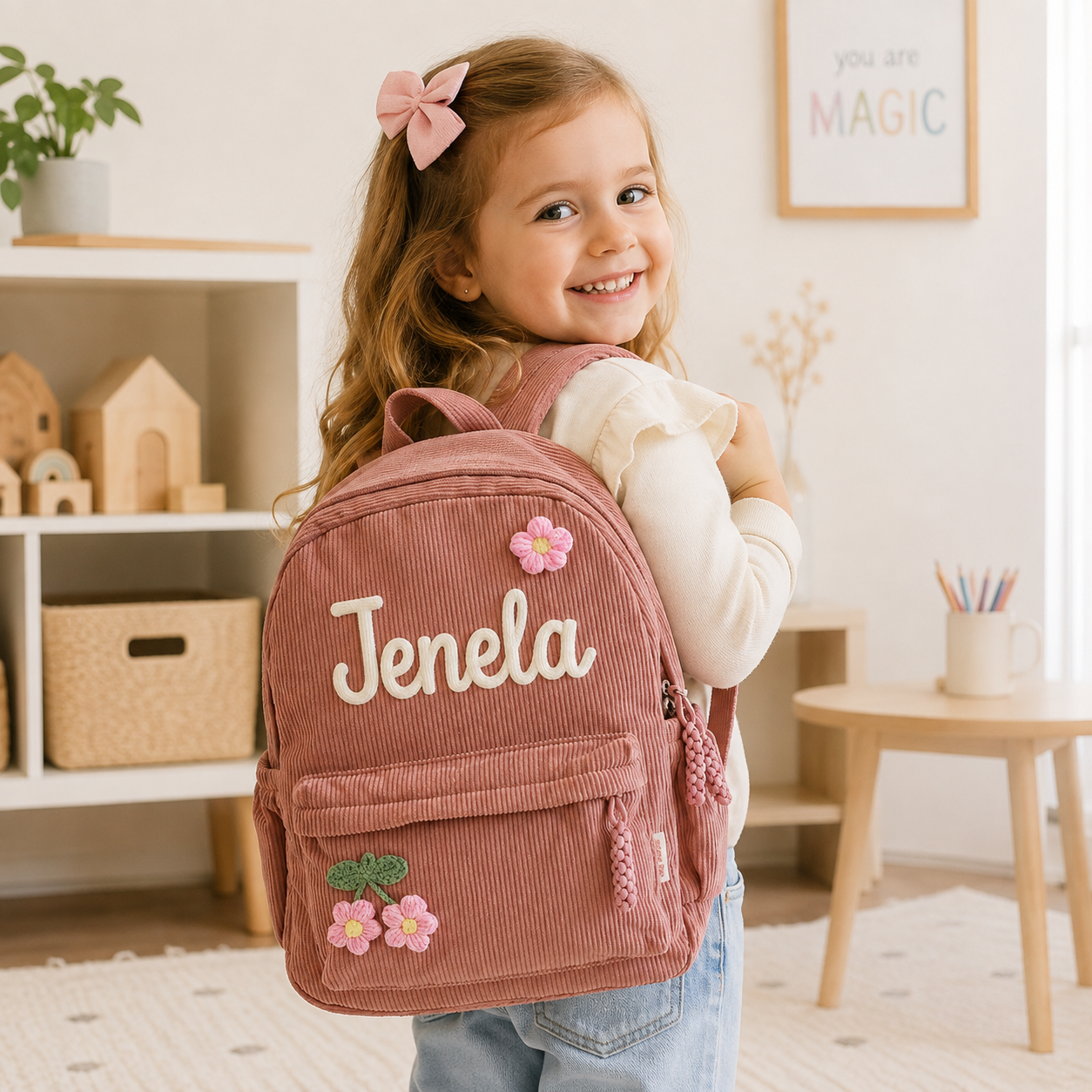 KnitKid™ - Personalized Knitted Backpack