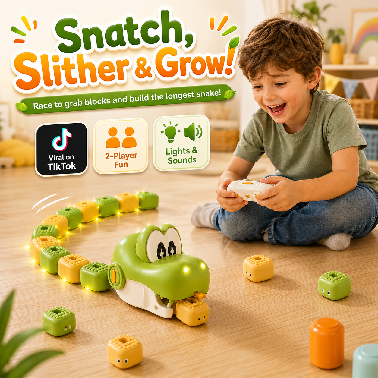 SnakeSnatch™️ - The Magnetic Snake Game