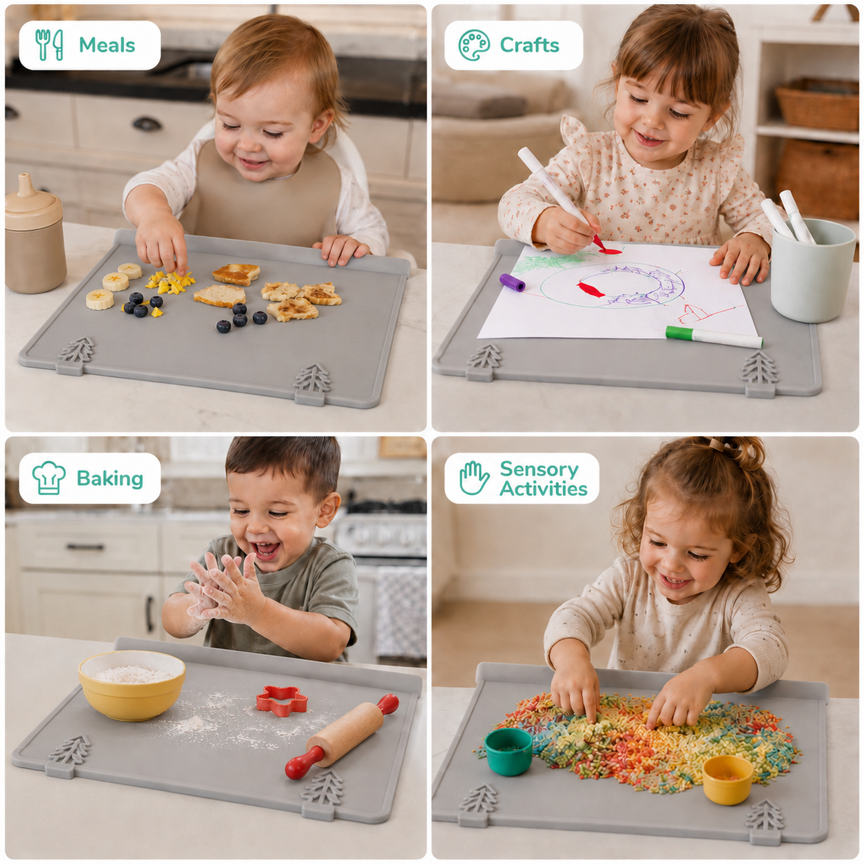 MunchMat™ - Babies Silicone Placemats