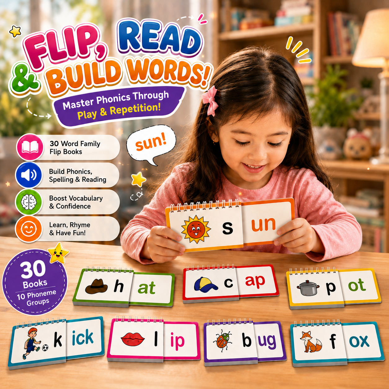 PhonicsFlip™ - Kids Quick Learn Kit