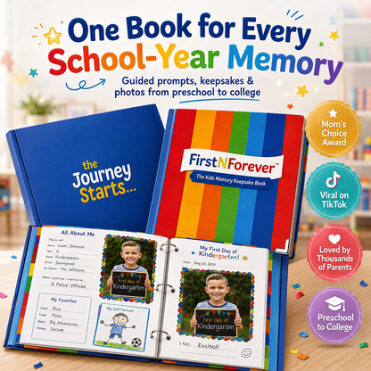 FirstNForever™ - The Kids Memory Keepsake Book