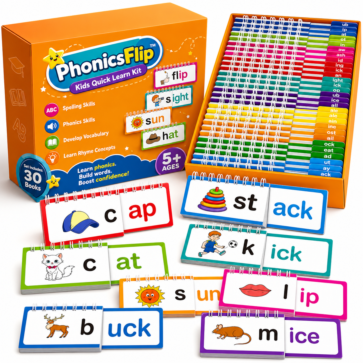 PhonicsFlip™ - Kids Quick Learn Kit