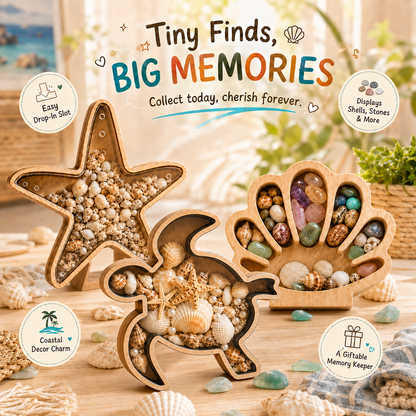 TreasureKeep™ - Kids nature display box