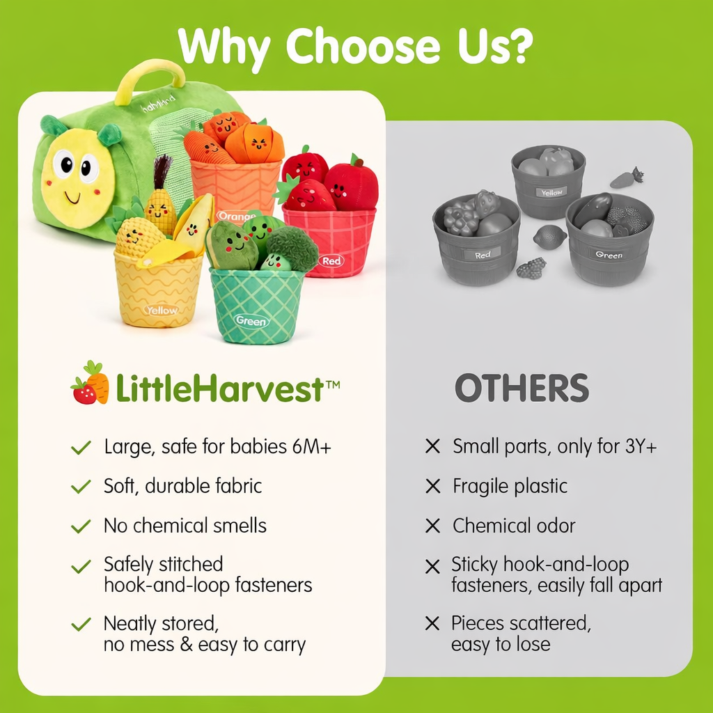 LittleHarvest™ - Montessori Play Set