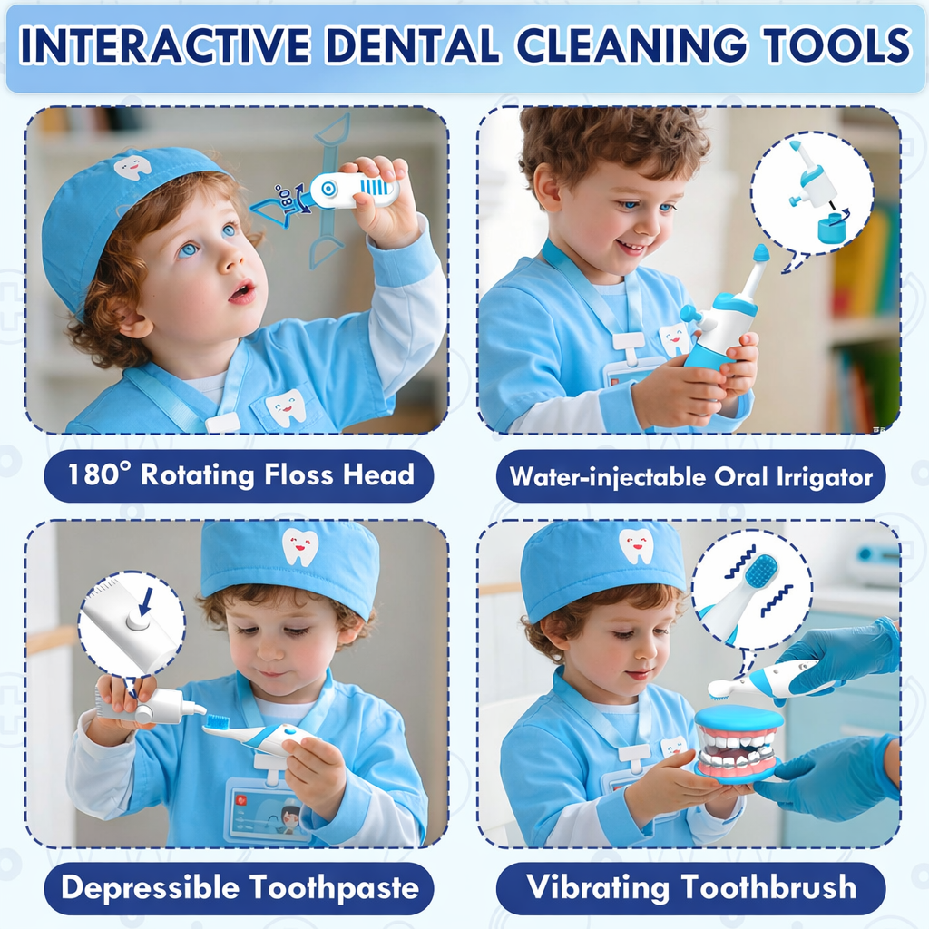 LittleSmiles™ - Kids Dentist Play Set