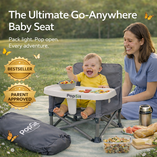 PopSit™ - Portable baby chair
