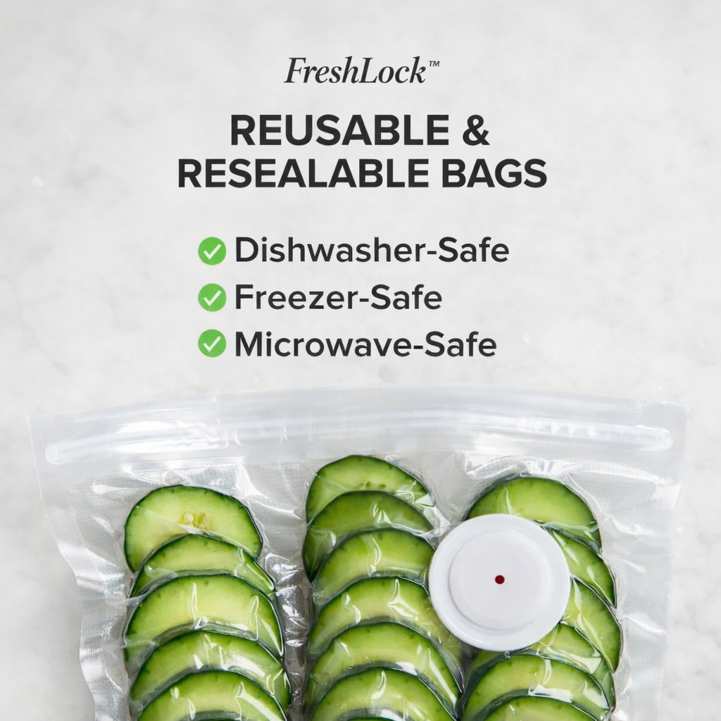 FreshLock™️ - Food Preserve Vacuum Sealer