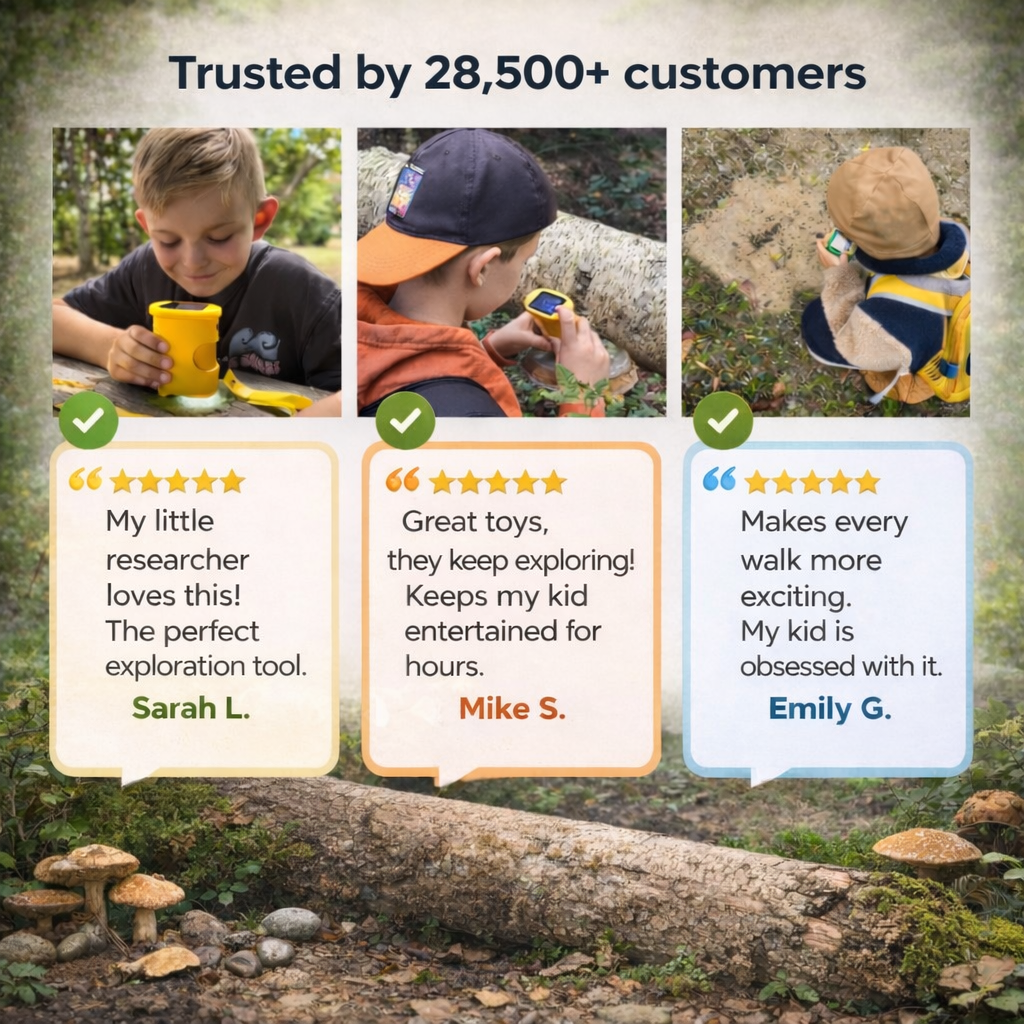 MicroQuest™ - Kids Handheld Microscope
