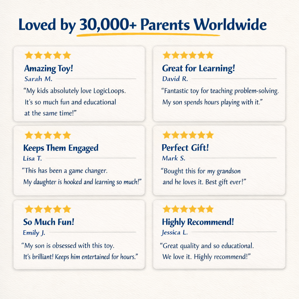 LogicLoops™ - Kids endless challenge pack