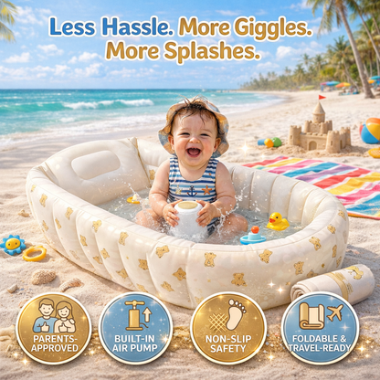 TravelTots Tub™ - Self inflating baby bath
