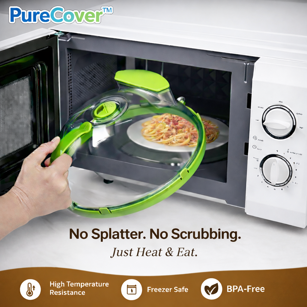 PureCover™ - Microwave Splatter Cover