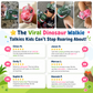 RexRadio™ - Kids Dinosaur Walkie Talkies