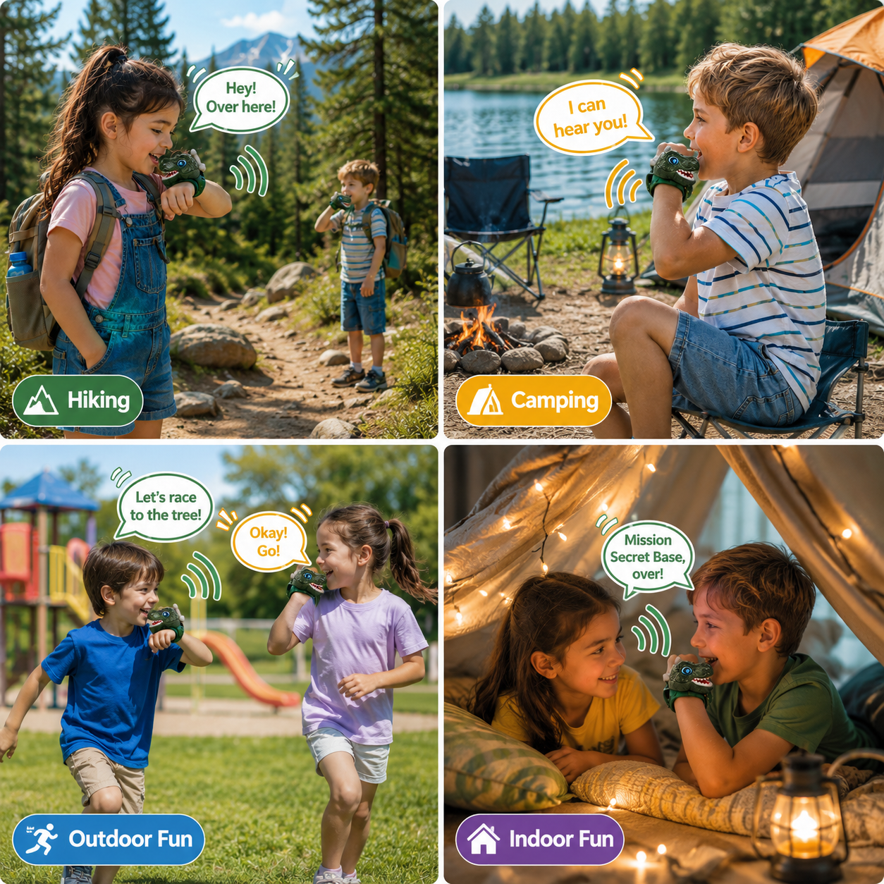 RexRadio™ - Kids Dinosaur Walkie Talkies