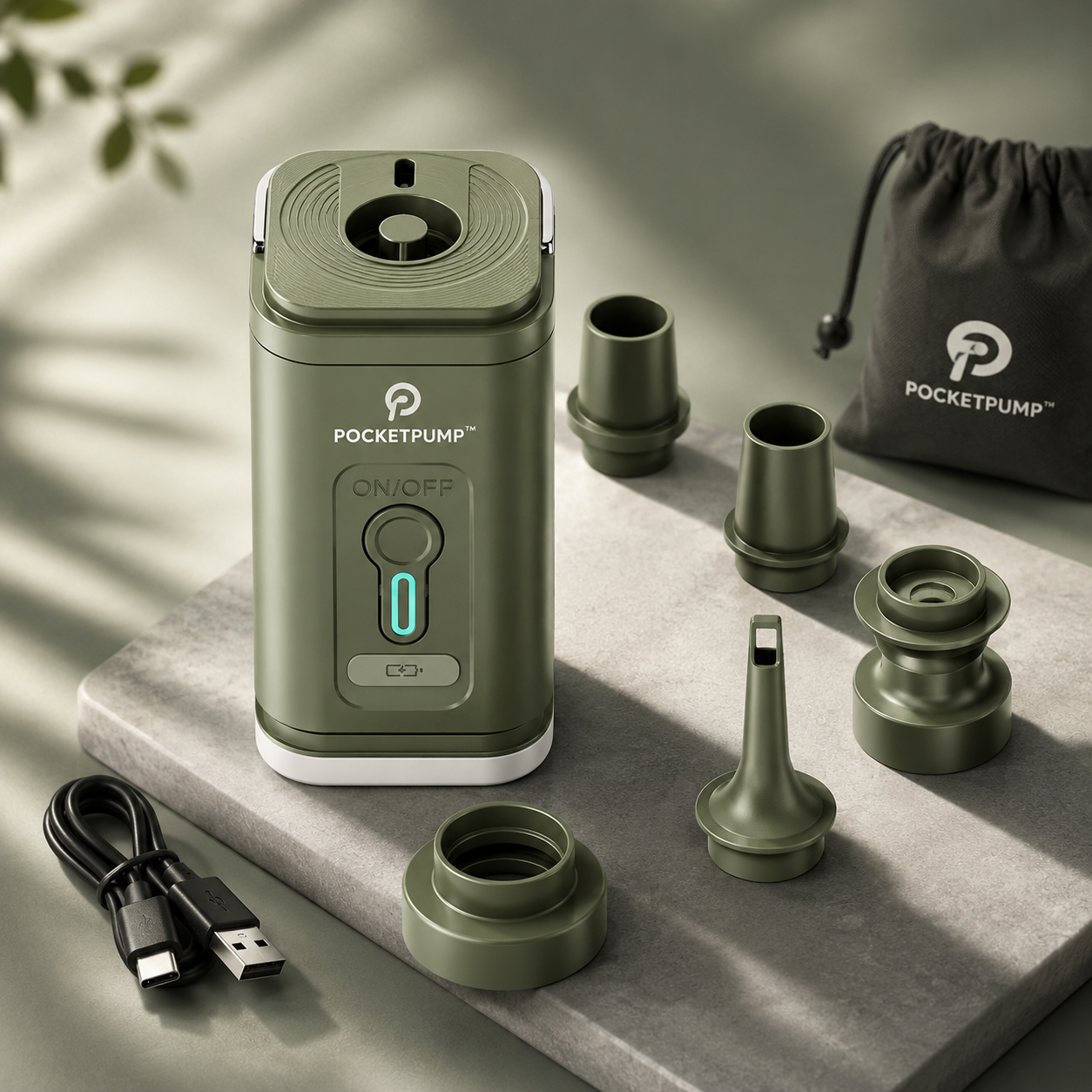 PocketPump™ - Mini Travel Air Pump