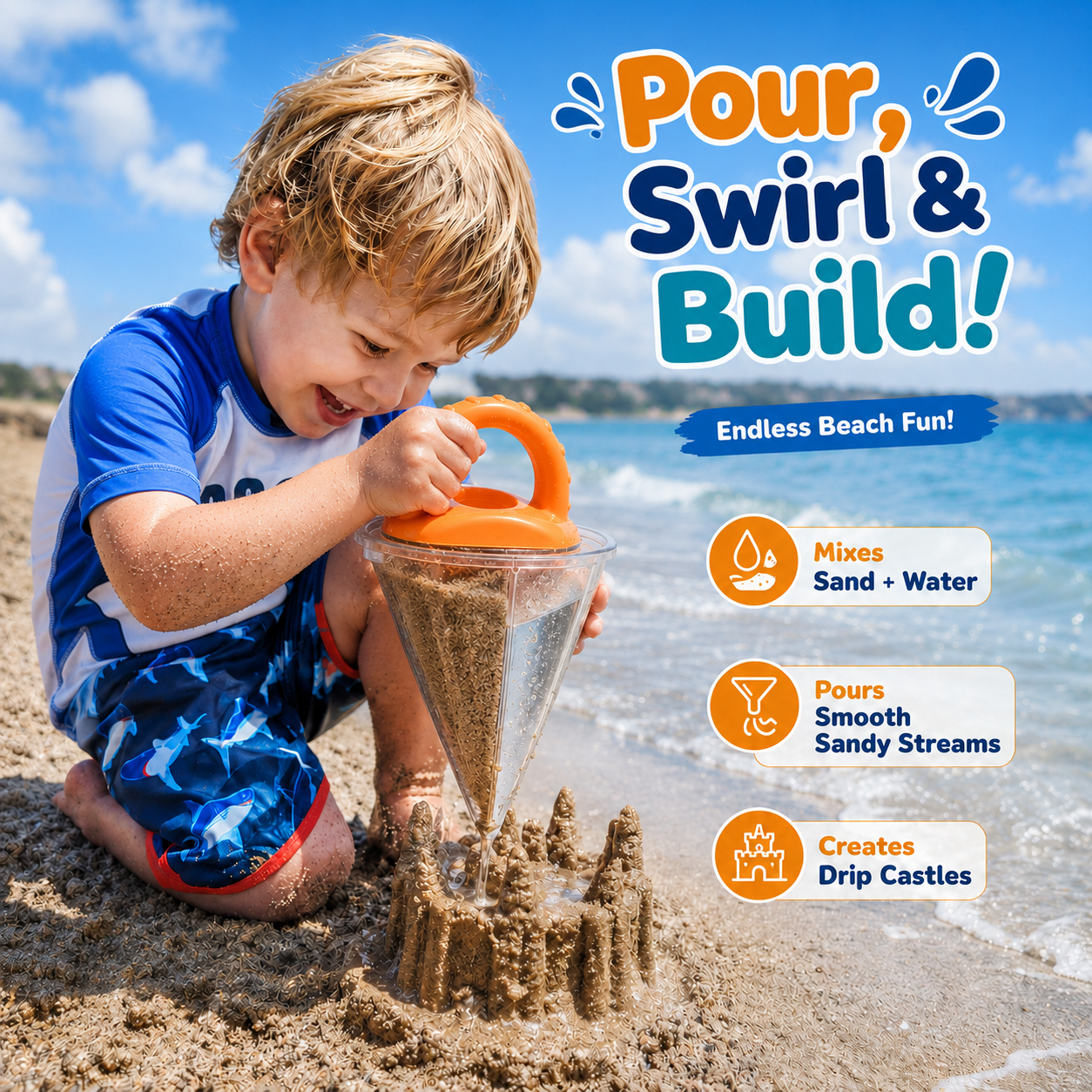 SandySwirl™️ - The Viral Beach Bestseller