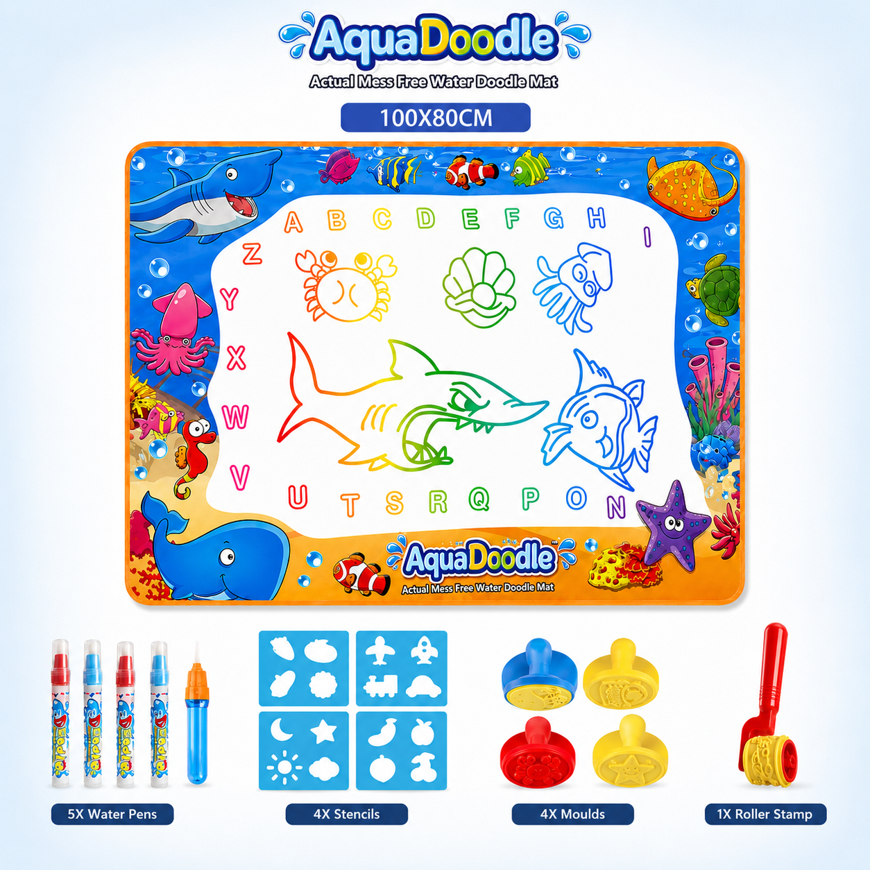 AquaDoodle™ - Actual Mess Free Water Doodle Mat