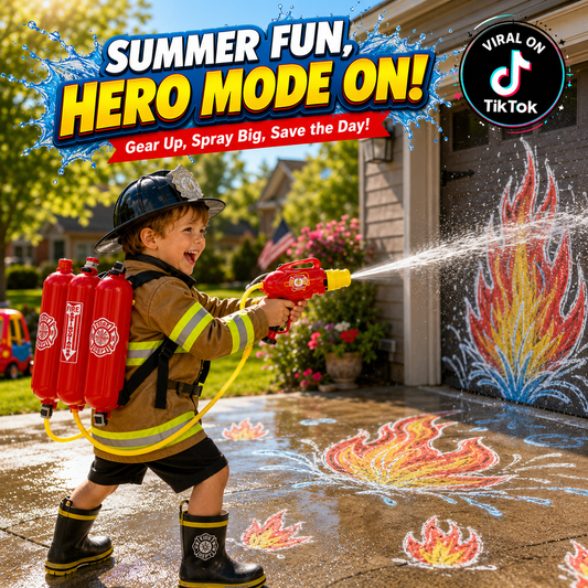 FireFighter Jr™ - Kids Water Backpack
