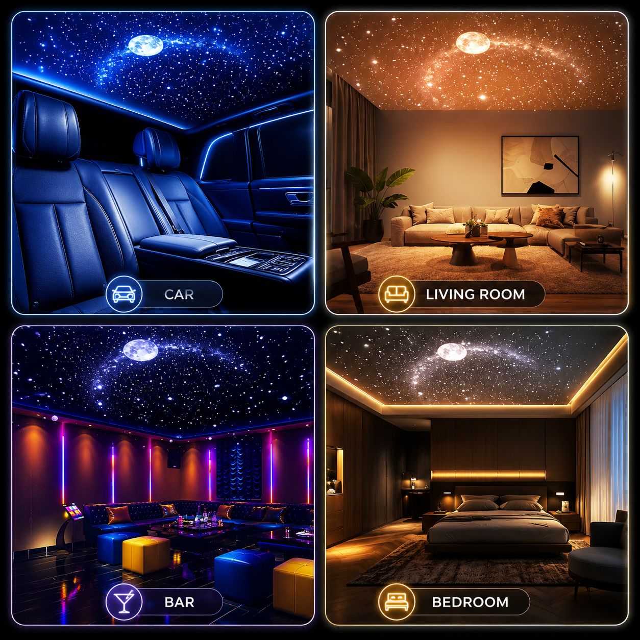 GalaxyGlow™ - Projector Night Light